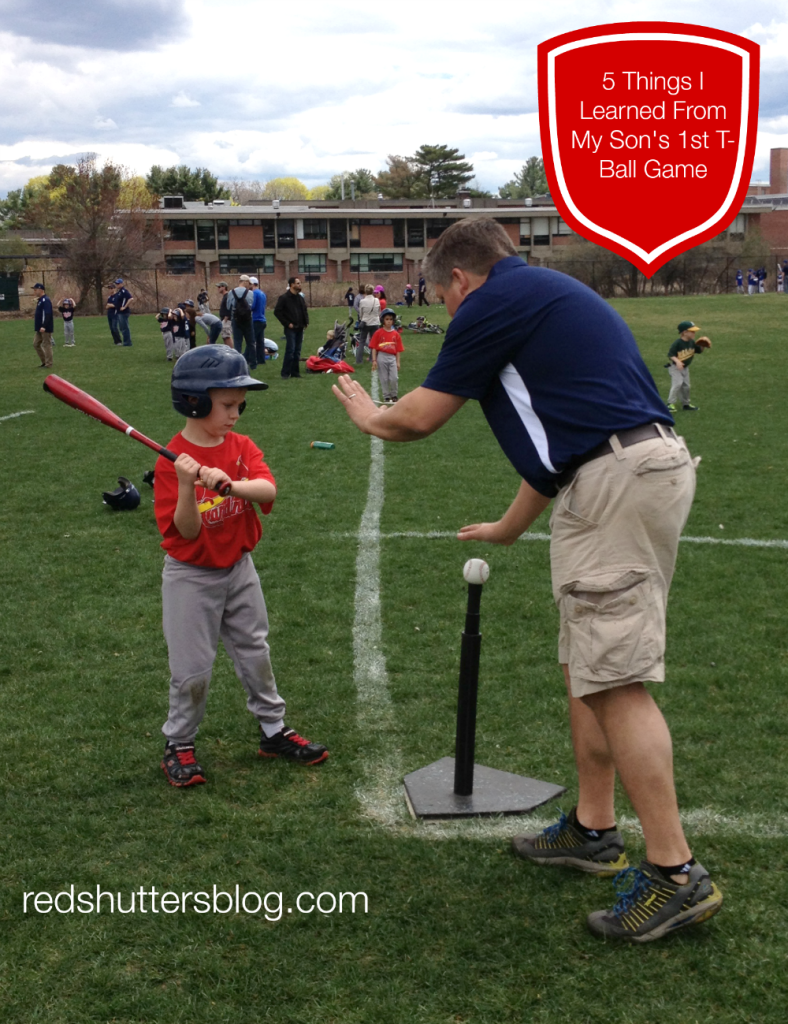 Batter up! My coach and player getting ready for a home run. 