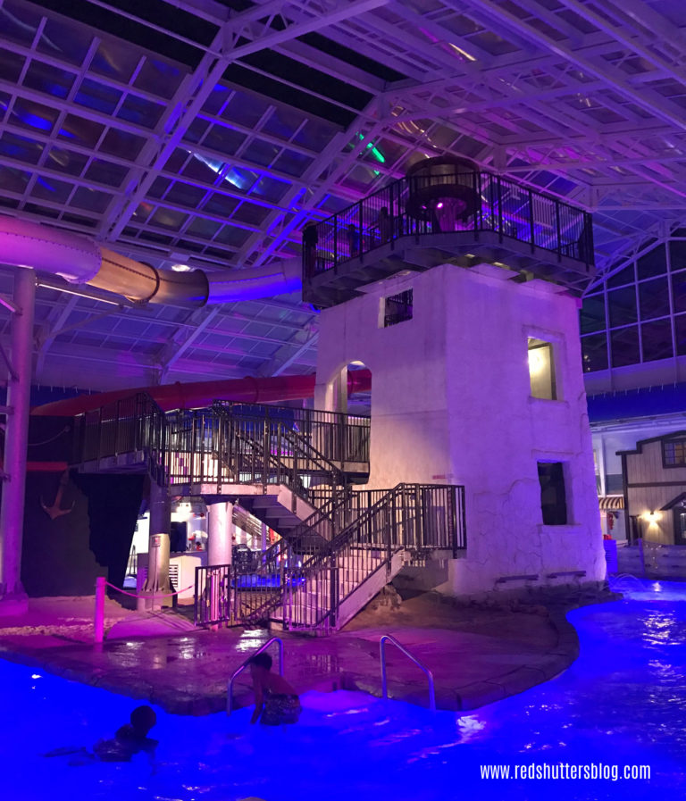 Cape Codder Water Park at Night